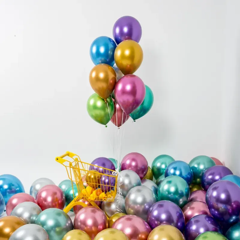 1,8 g de ballons métalliques