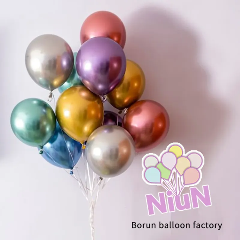 Ballon chromé de 12 pouces