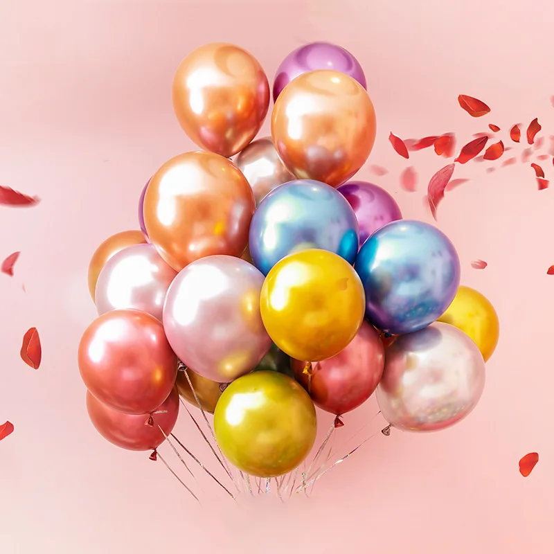 Ballon en latex métallique de 12 pouces