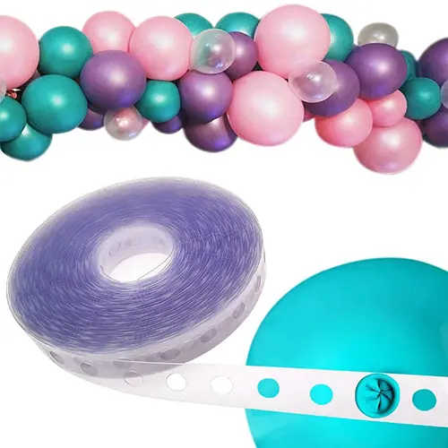 Comment attacher des ballons à la bande d'arche