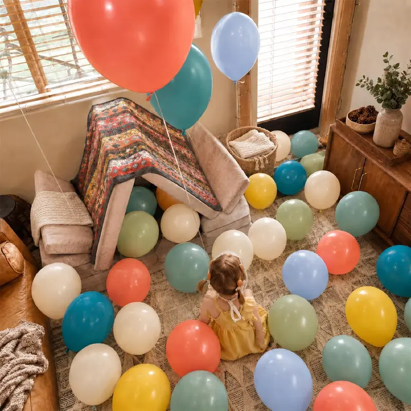 Quelles sont les conditions de stockage des ballons en latex ?
