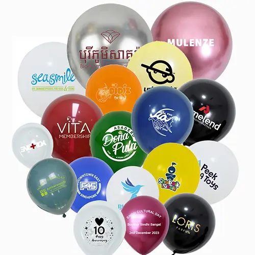 Impression de logo de ballon