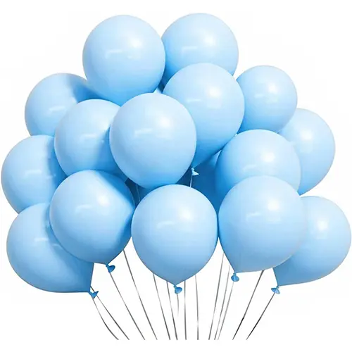 Ballons Macarons Bleus Ballons Macarons Bleus