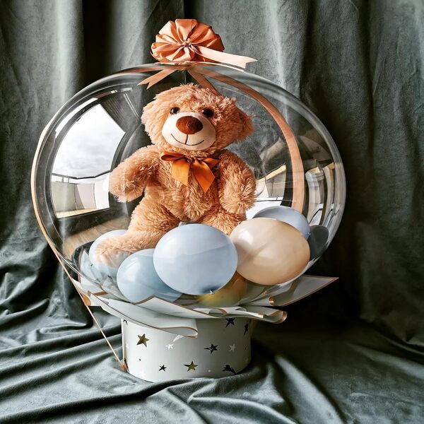 Ballon Bobo avec lapin jouet