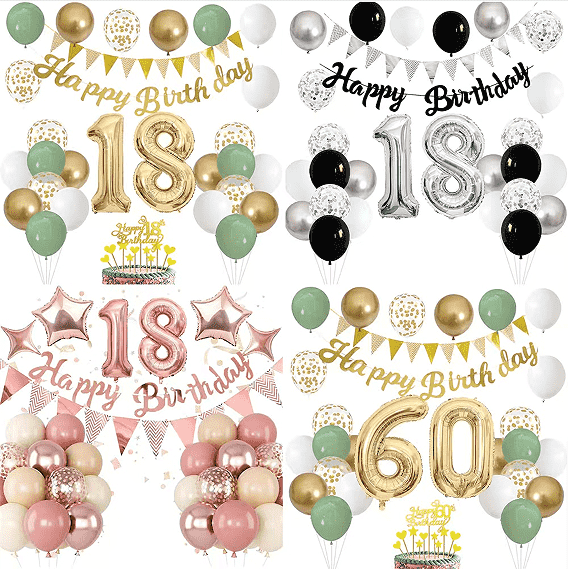 Ballons joyeux anniversaire