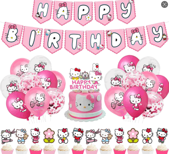 Ballon de fête Hello Kitty
