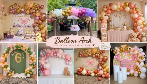 Wholesale Balloon Arch Kits for birthday wedding baby shower holiday and anniversary decorations