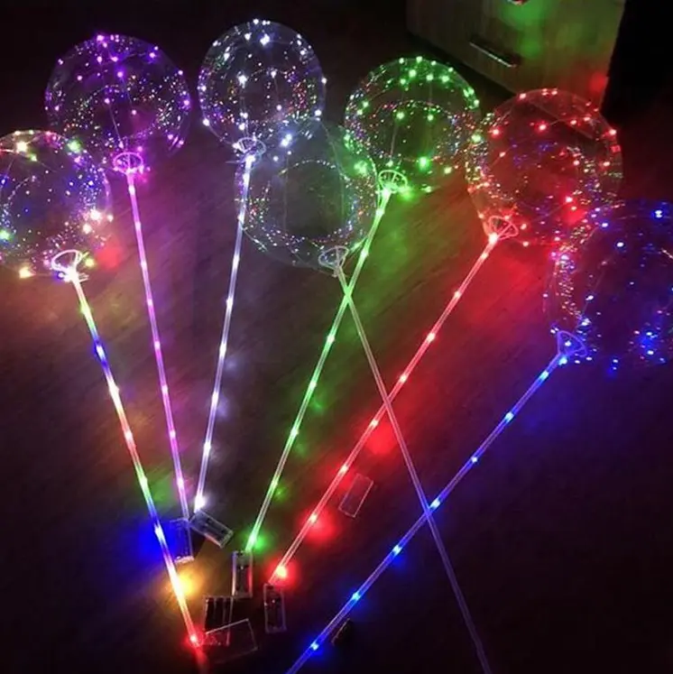 Ensembles de ballons Bobo lumineux à LED