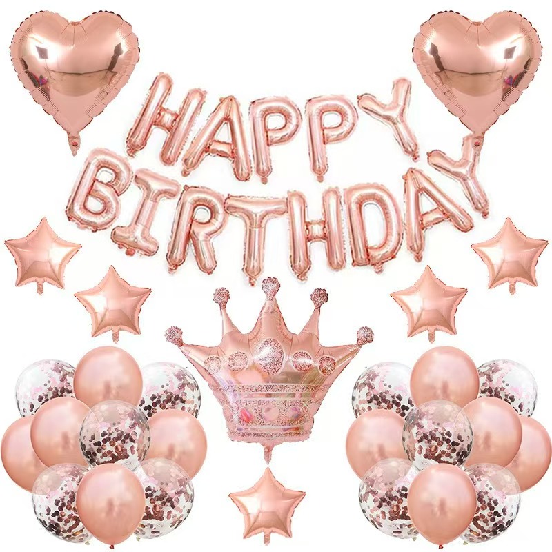 Ballon aluminium lettre