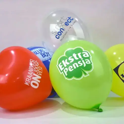 Ballons en latex avec logo