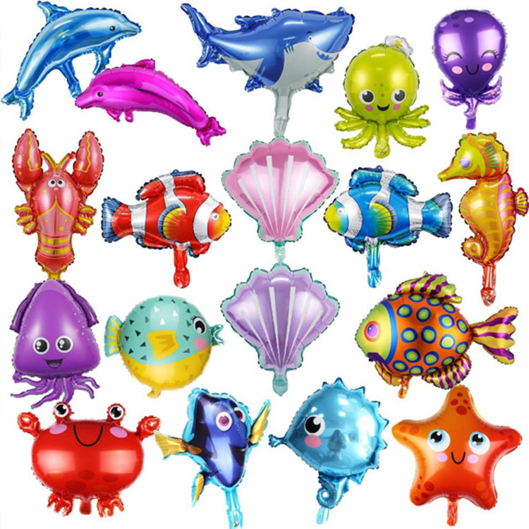Ballon de feuille de vie marine
