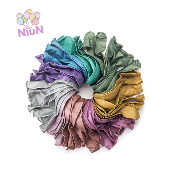 Ballon en latex métallisé