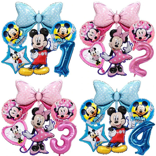 Kits de ballons en aluminium Mickey Minnie