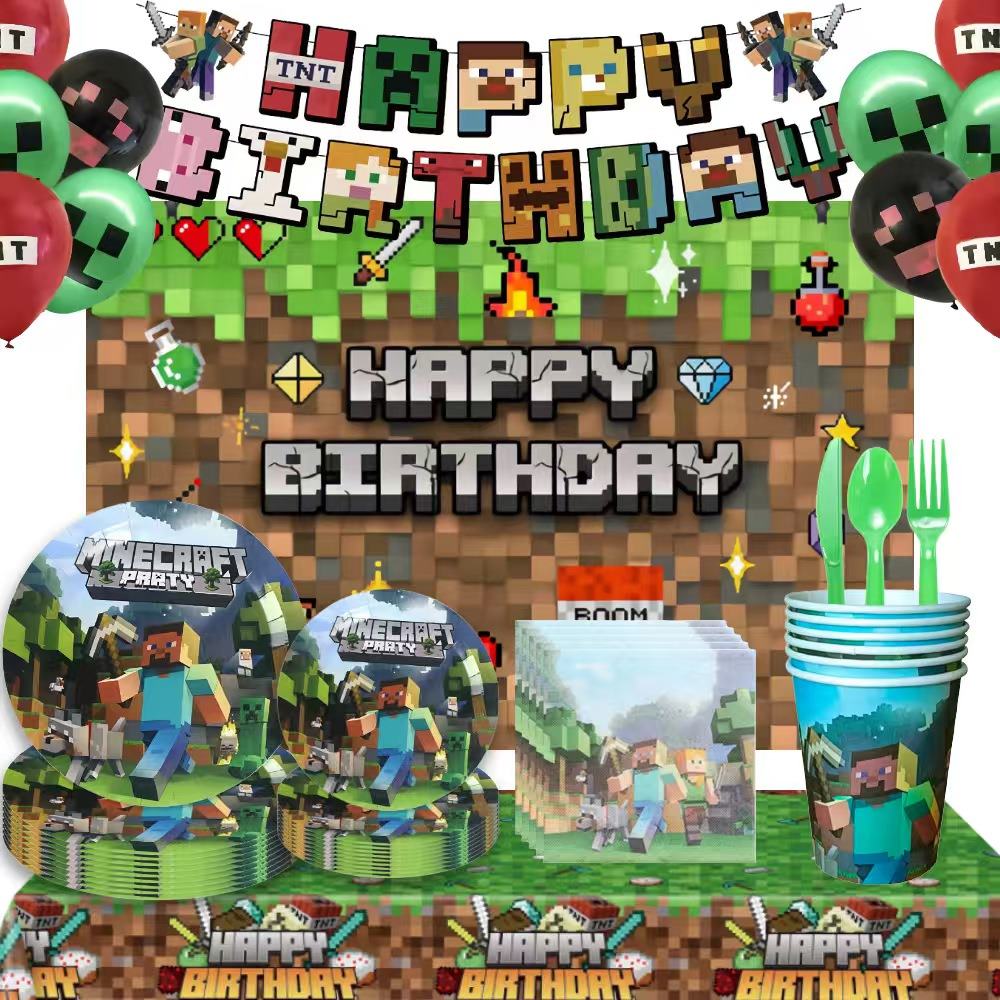 Fournitures de fête Minecraft