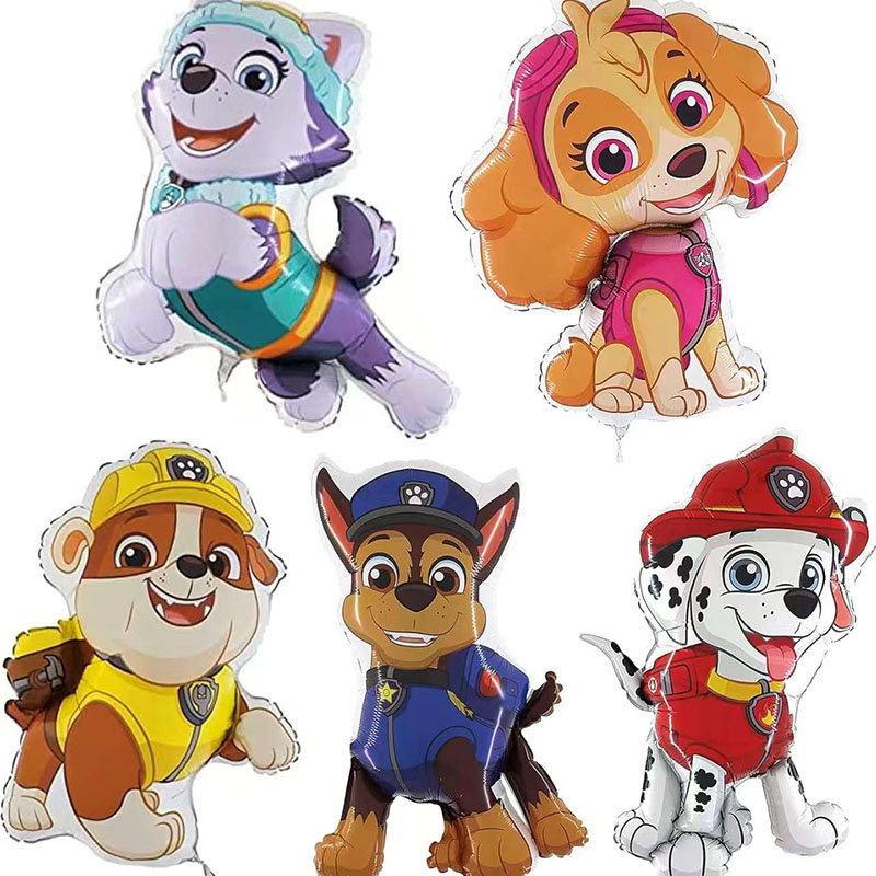 Ballons en aluminium Paw Patrol