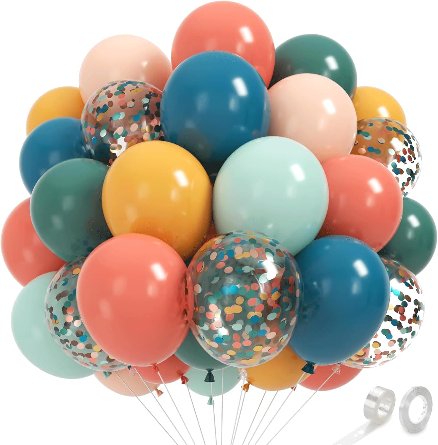 Ensemble de ballons rétro