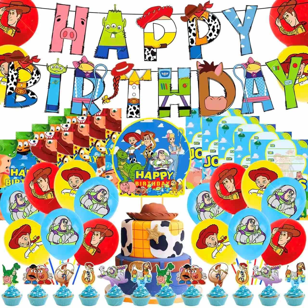 Ballons de l'histoire de jouets